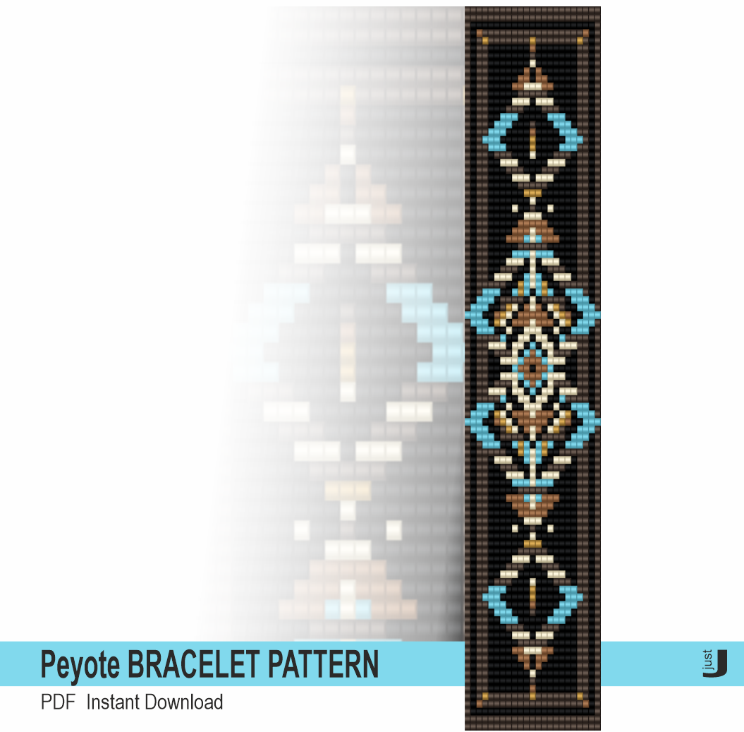 Loom Bracelet Pattern - JJ-1233B - Just Jewelry