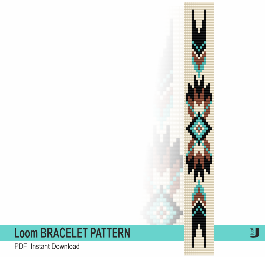 Loom Bracelet Pattern - JJ-1233B - Just Jewelry
