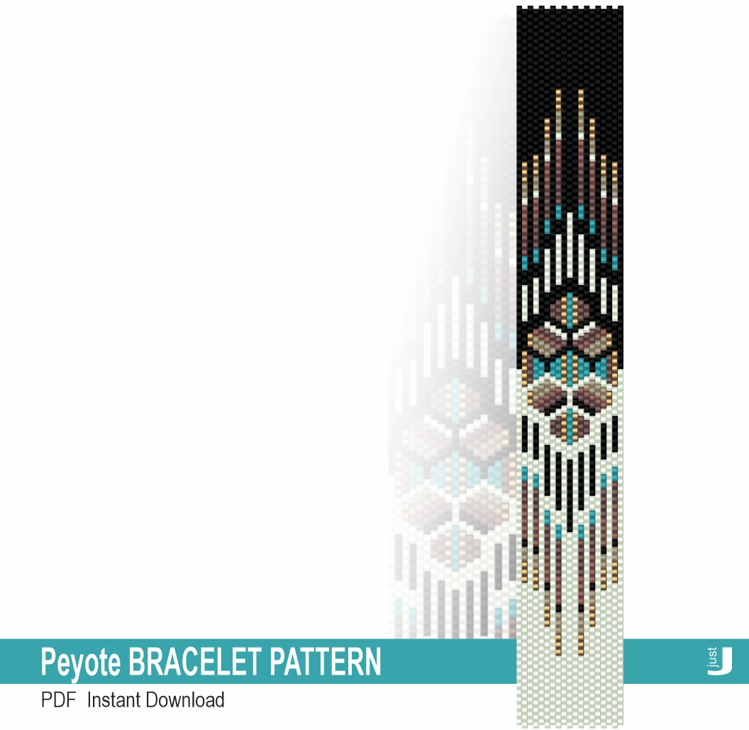 Doggies Beaded Bracelet PATTERN - Odd-count Peyote-stitch - Payhip